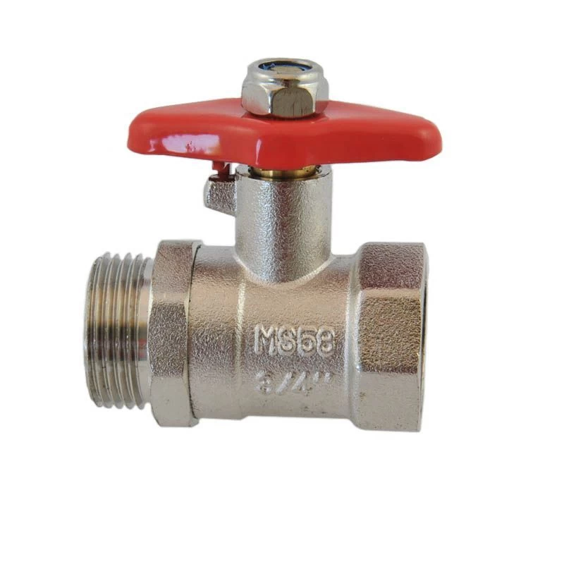 Kugelhahn MitHebel, Original Karasto Messing-Kugelhahn ¾"IG X AG 3 Kugelhahn MitHebel, Original Karasto Messing-Kugelhahn ¾"IG X AG