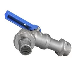 Kugelauslaufventil, Edelstahl, ½"- ¾" Außengewinde 8 Kugelauslaufventil, Edelstahl, ½"- ¾" Außengewinde -Gartenpflege 13 10 s 2 58