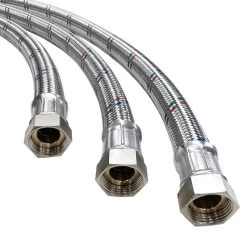 Flex-Metall-Druckschlauch, Verzinkt