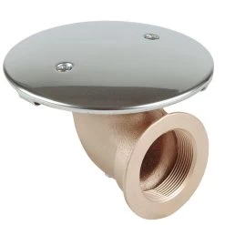 Bodenablauf 2" IG, 90° Abgang