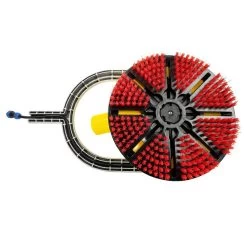 Vacugrip-Bürste Rot, Hart -Gartenpflege bb1002 4 52