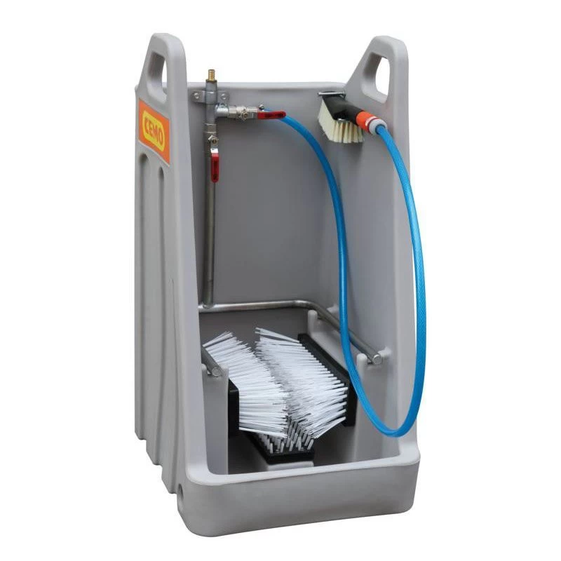 PE-Stiefelreiniger Mit Sammelwanne 3 PE-Stiefelreiniger Mit Sammelwanne