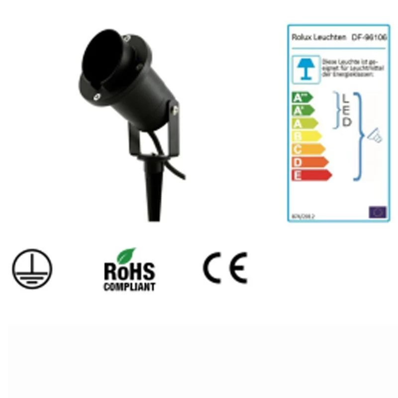 Gartenstrahler Mit Schirm Und Spieß 5 Gartenstrahler Mit Schirm Und Spieß – Bild 3