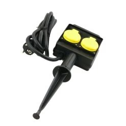 Gartensteckdose Mit Spieß -Gartenpflege gsdme 3 53