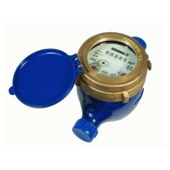 Mehrstrahlflügelradwasserzähler ¾" Mit Impulsausgang 1 Liter/ Impuls, Trockenläufer