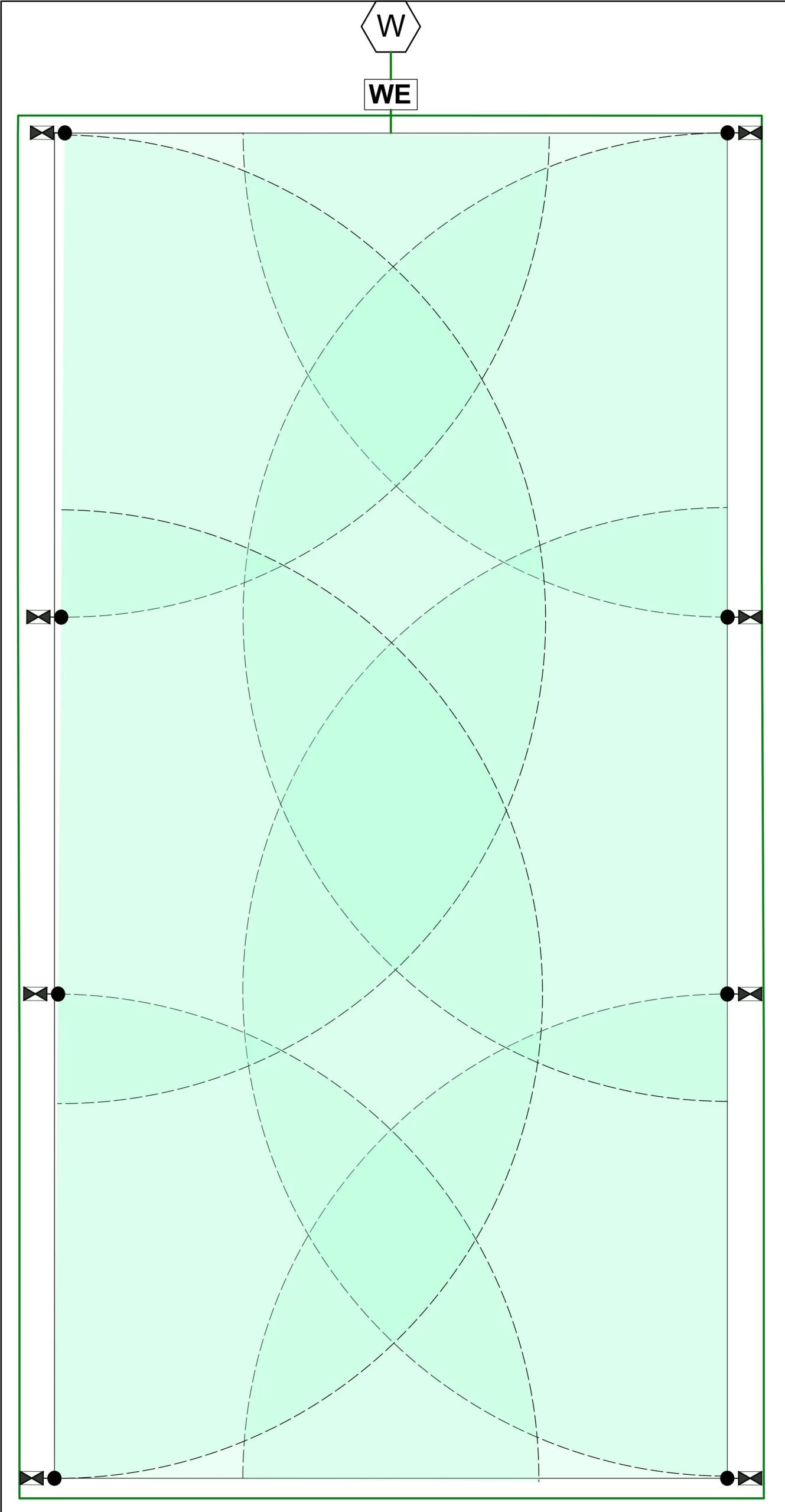 Reitplatz PREMIUM 50x25 M, 8 Regner, Mech. Einzelsteuerung 3 Reitplatz PREMIUM 50x25 M, 8 Regner, Mech. Einzelsteuerung