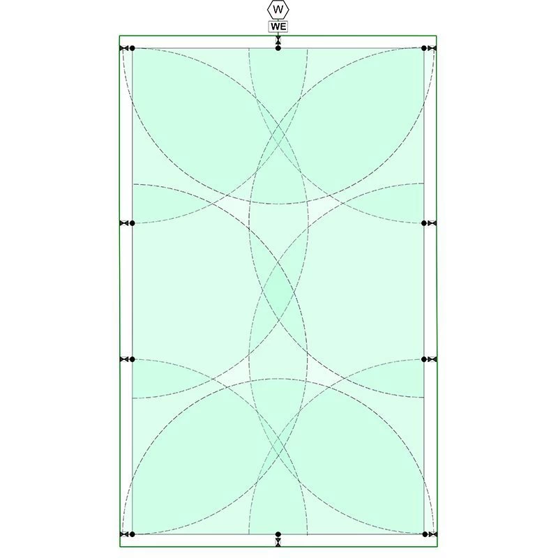 Reitplatz BASIC 50 X 30 M, 10 Regner, Mech. Einzelsteuerung 4 Reitplatz BASIC 50 X 30 M, 10 Regner, Mech. Einzelsteuerung – Bild 2