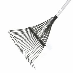 Amerik. Laubrechen, Stahlhaupt, Fiberglasstiel -Gartenpflege st 31160 2 51