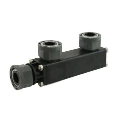 Ventilverteiler Nylonverstärkt, 2 Abgänge