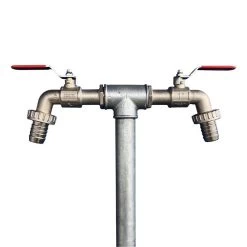 Zapfstelle 1" Doppelter Abgang